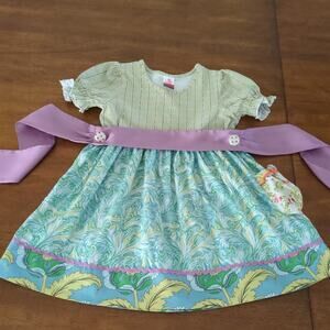 Matilda Jane Serendipity Paisley Ruffle Dress size 4